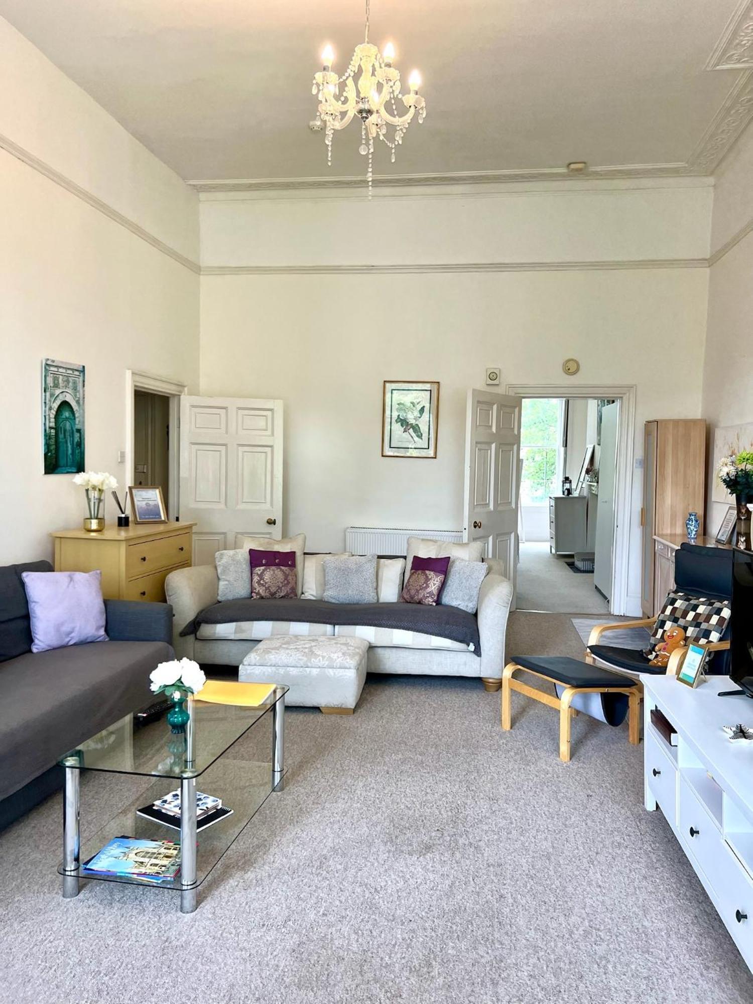Grosvenor Apartments In Bath - Great For Families, Groups, Couples, 80 Sq M, Parking Eksteriør billede
